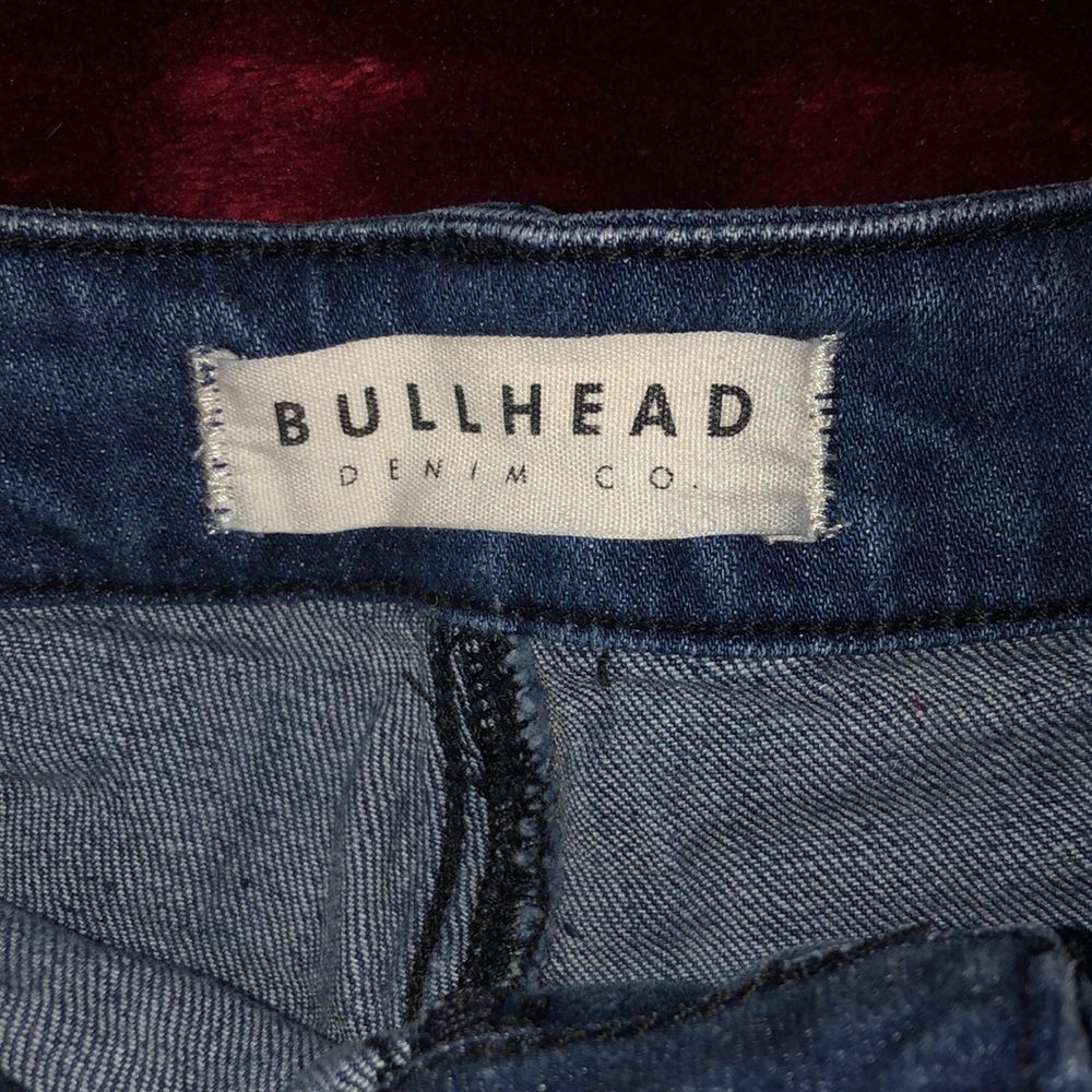 thrifted jean shorts size S